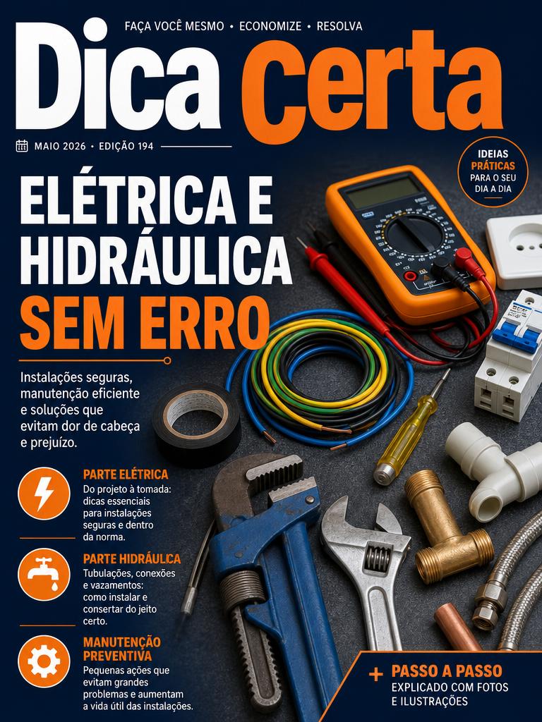 Capa da edição 194 da Revista Dica Certa